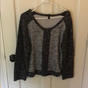 Jcrew light sweater zip up